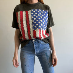 1990 Old Glory Cotton T-Shirt by Signal