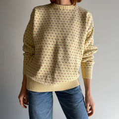 1980s Lord Jeff Cotton Knit Sweater