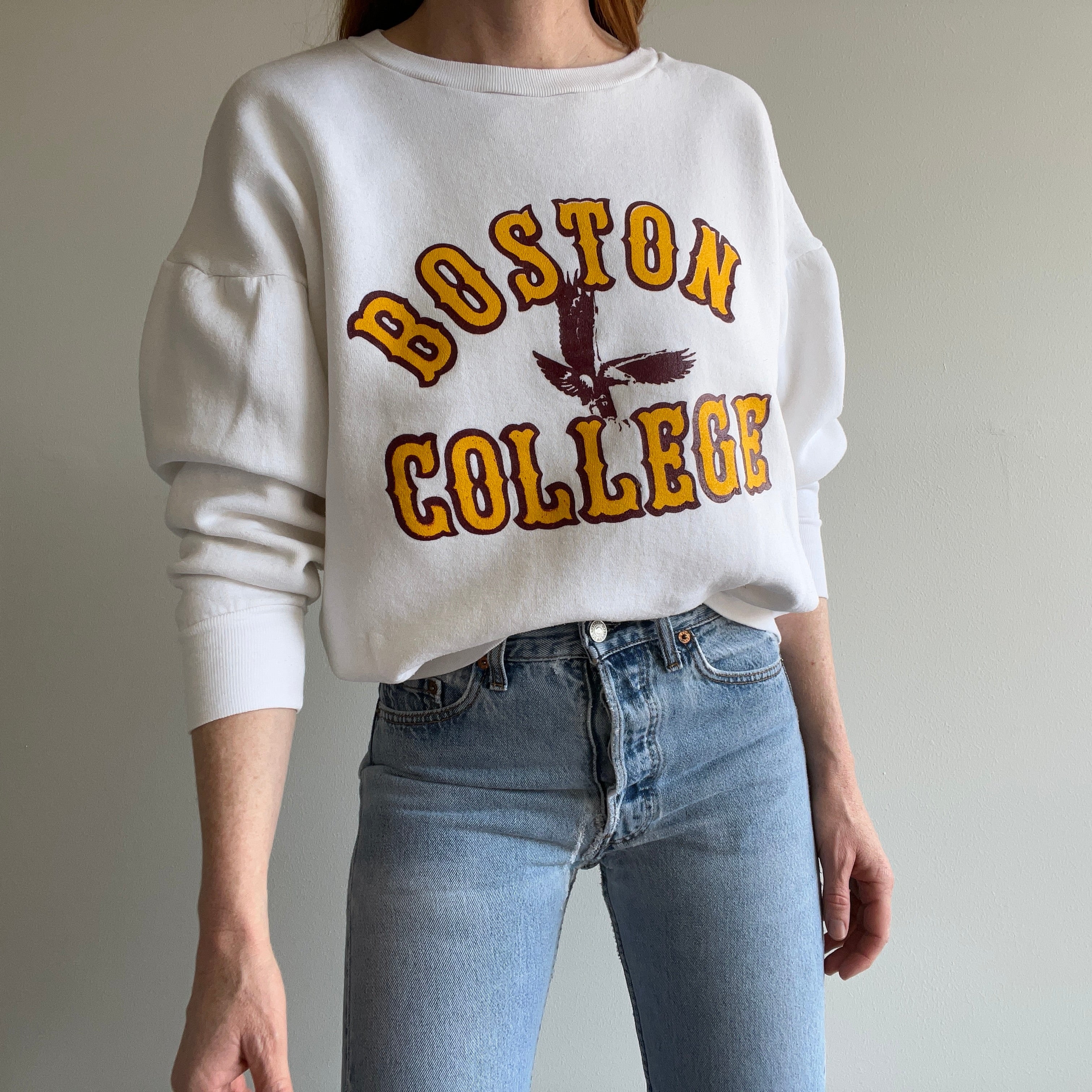 1970/80s Boston College Sweatshirt - Personal Collection