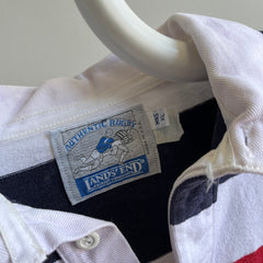 1980s Heavyweight Cotton Rugby Shirt by Land's End