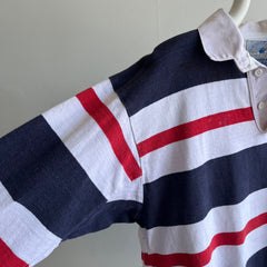 1980s Heavyweight Cotton Rugby Shirt by Land's End