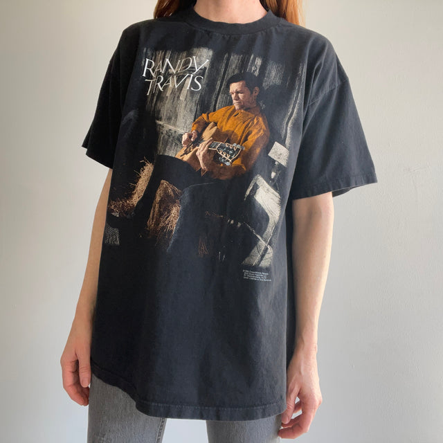 1998 Randy Travis Country Music T-Shirt - Pas une tonne d'usure