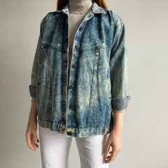 1980s Acid Wash Ultra 80s Denim Jean Jacket