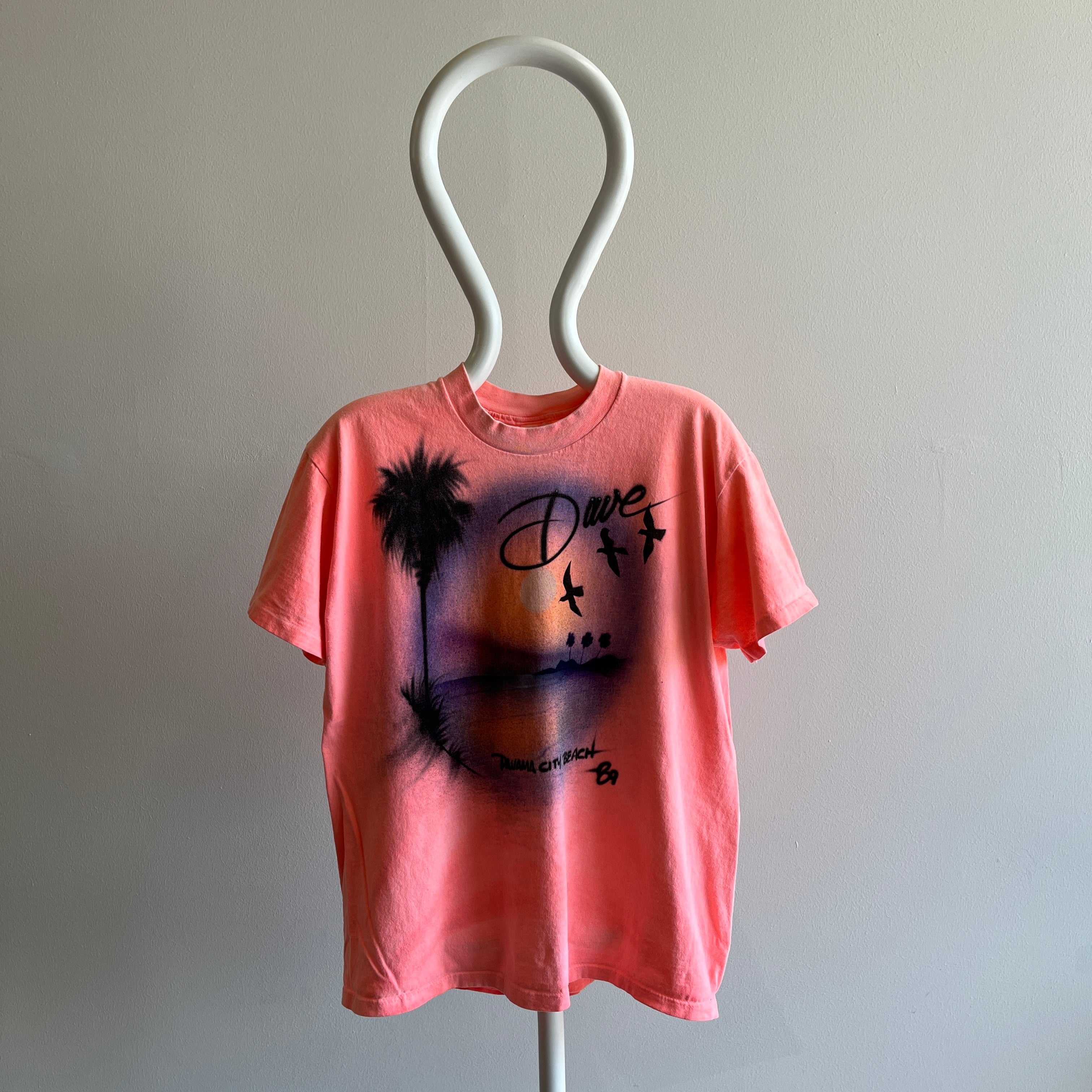1989 Airbrushed Shirt for Dave by a Stedman Super Hi-Cru
