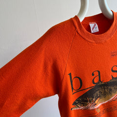 1988 Bass Fish Sweatshirt - Elgin, Ontario
