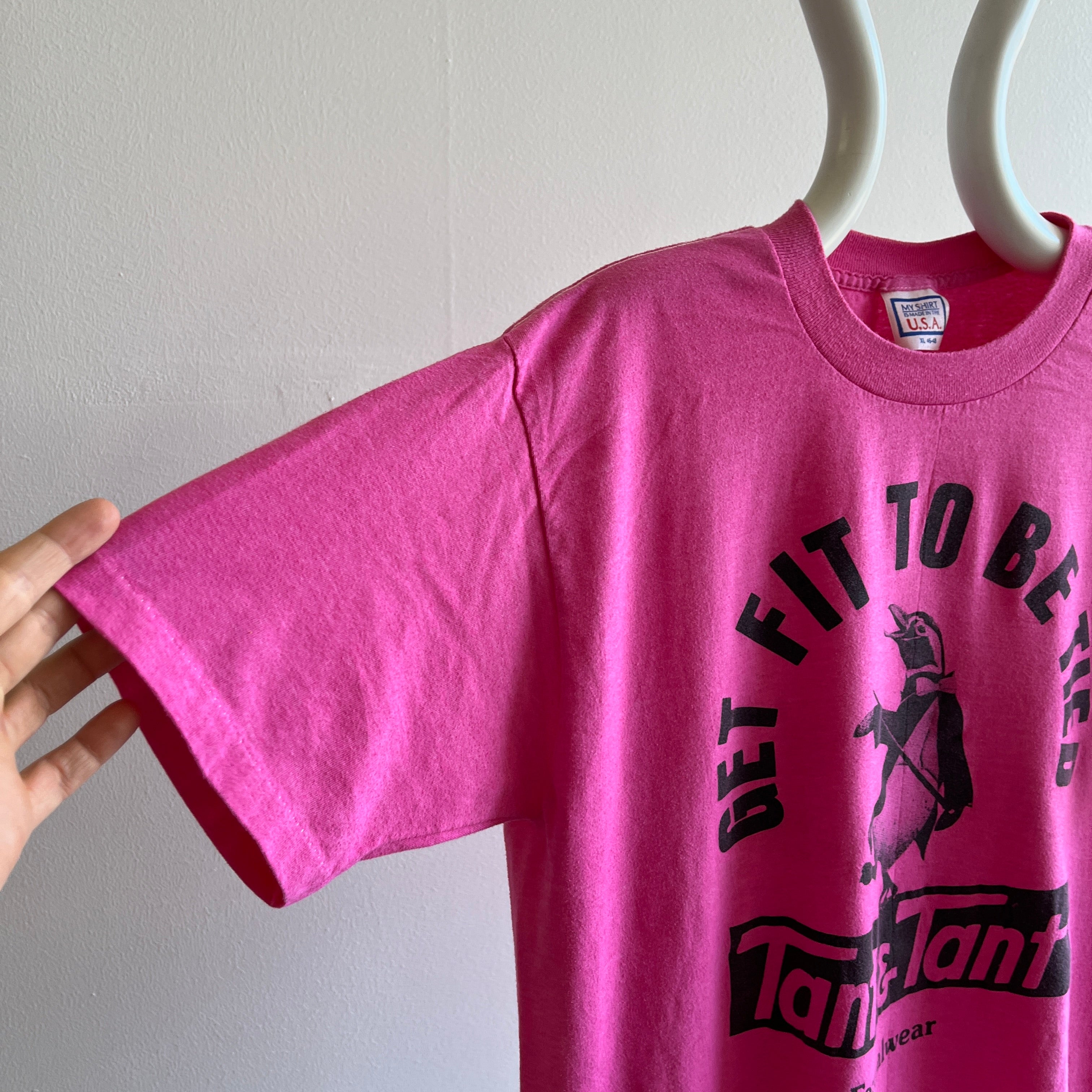 1980s Get Fit To Be Tied T-Shirt