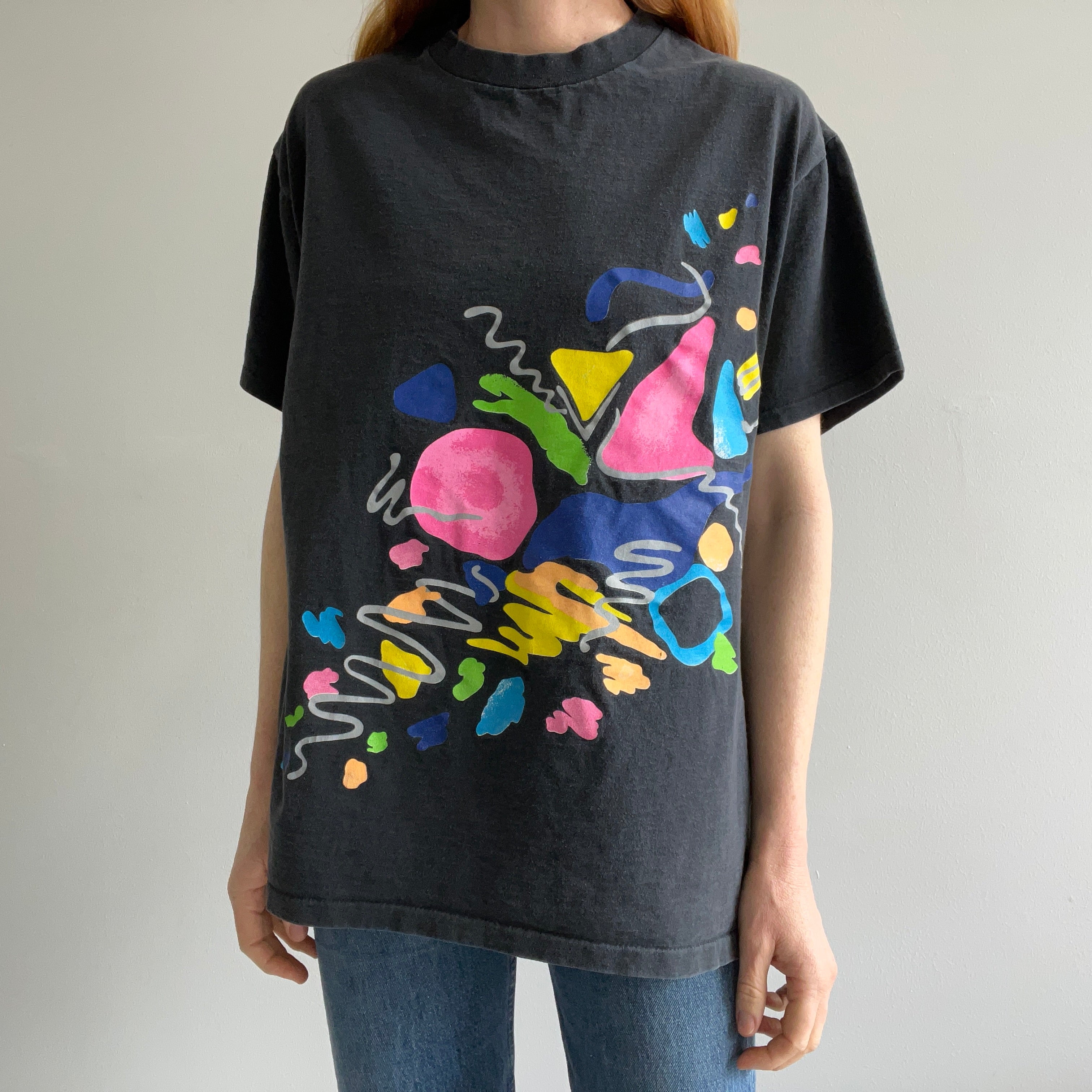 1980 Random Shapes And Colors T-Shirt