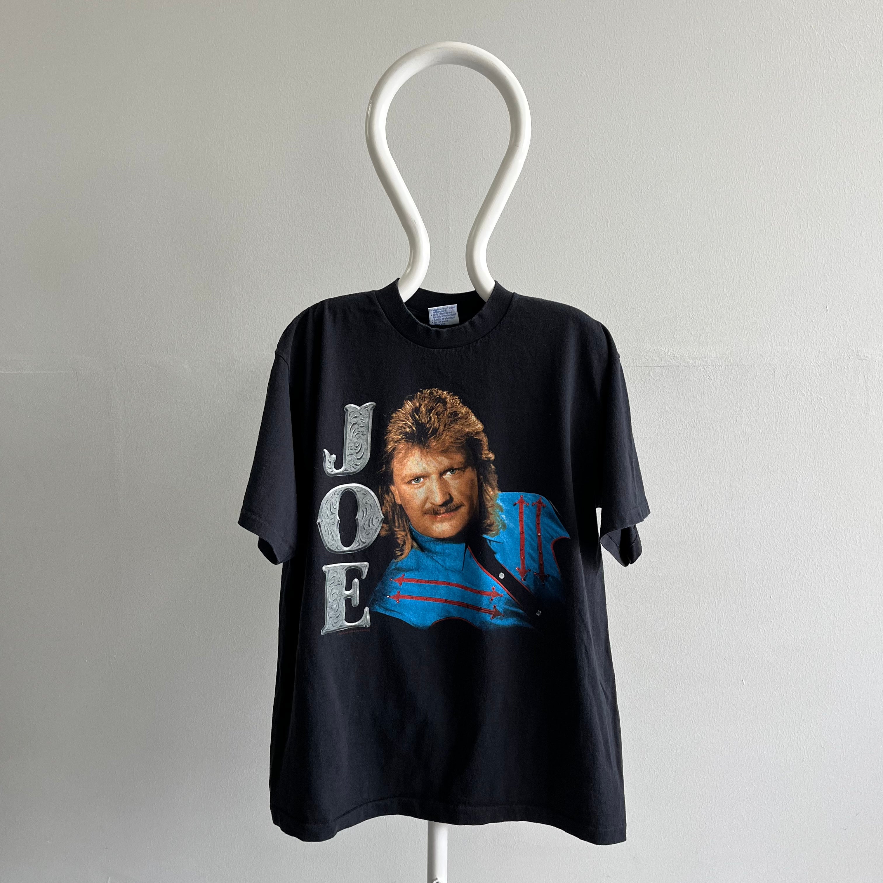 1994 Joe Diffie Killer Mullet Front and Back T-Shirt