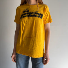 1970s Nikon Specialist Photo Alliance Cotton Rolled Neck T-Shirt by Russell Brand!!