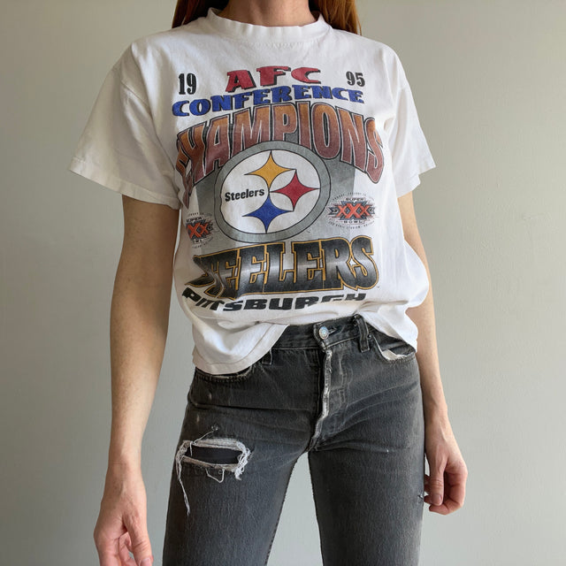 Champions de l'AFC 1995 - Steelers de Pittsburgh - T-shirt