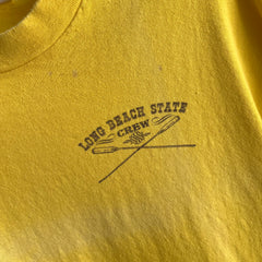 1970/80s Long Beach State Crew Sun Faded Cotton T-Shirt by Stedman