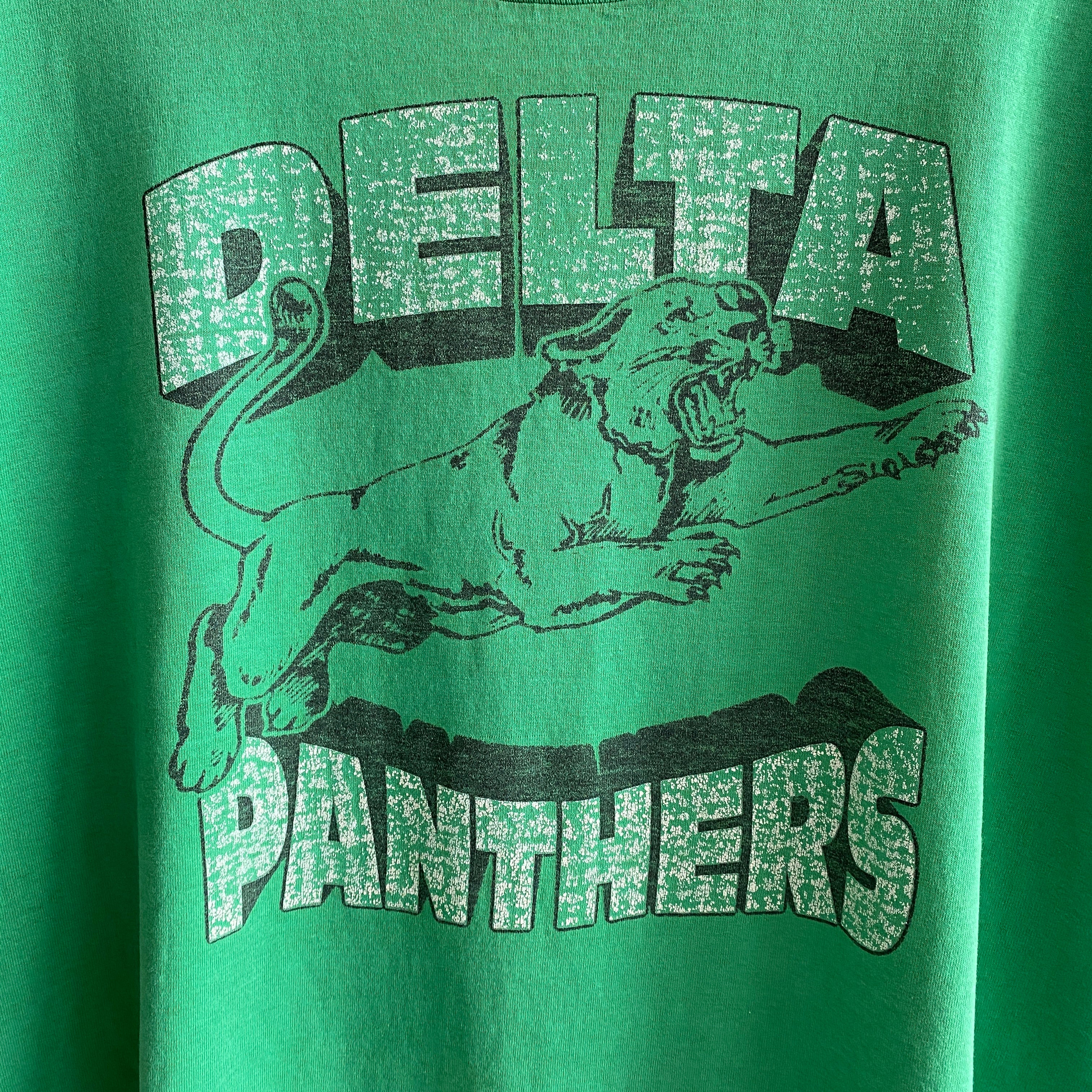1990/00s Delta Panthers Oversized T-Shirt