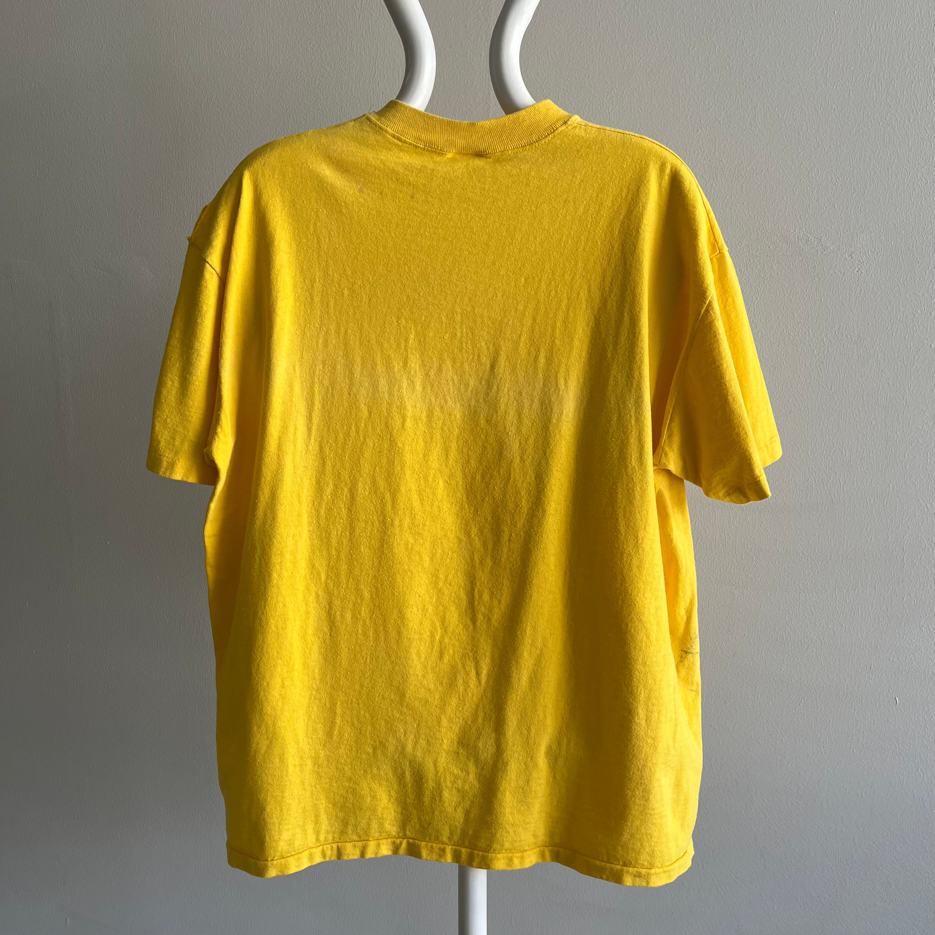 1970/80s Long Beach State Crew Sun Faded Cotton T-Shirt by Stedman