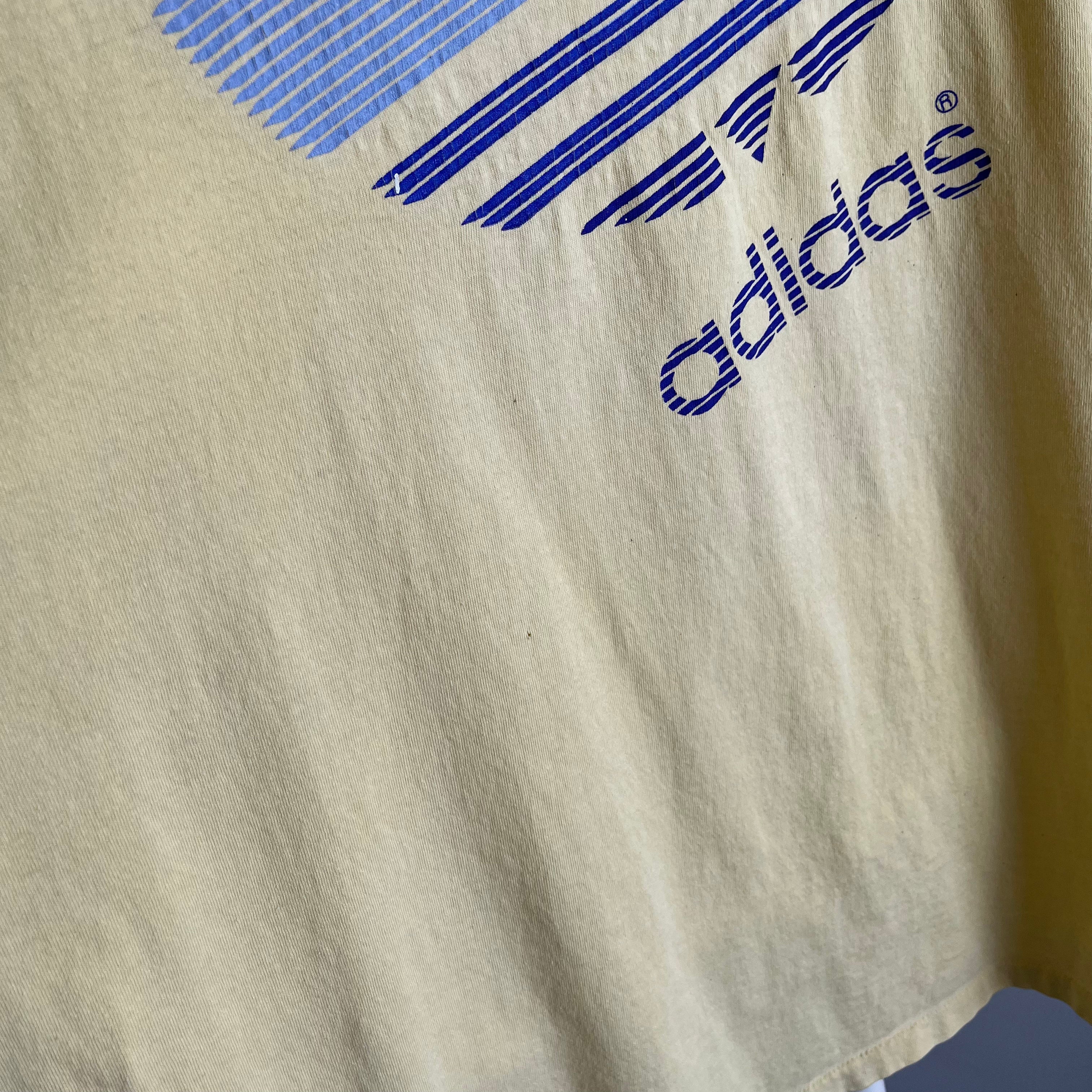 1990s USA MADE ADIDAS Oversized Muscle Tank