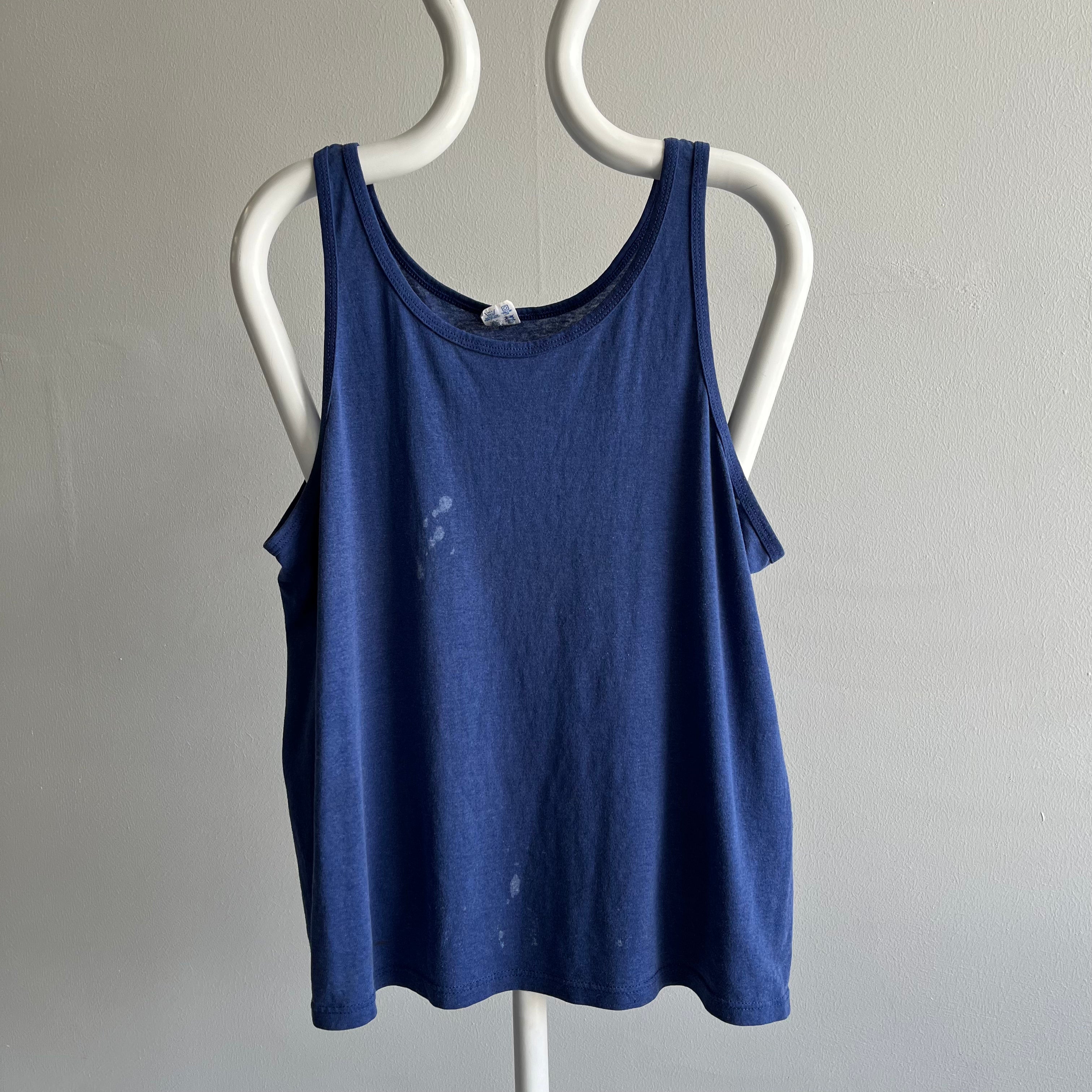 1970s Super Thin USA Champion Brand Tank Top