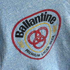 1970/80s Ballantine Premium Lager Beer Ring T-Shirt