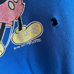 Mickey Mouse des années 1980 - Nebraska - Sweat-shirt par Velva Sheen sur un Tultex