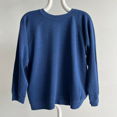 1970s Dreamboat Blank Navy Sweatshirt by Sportswear