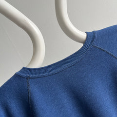 1970s Dreamboat Blank Navy Sweatshirt by Sportswear