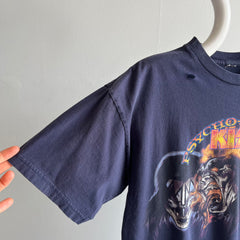 1998 Kiss (The Band) Beat Up T-Shirt