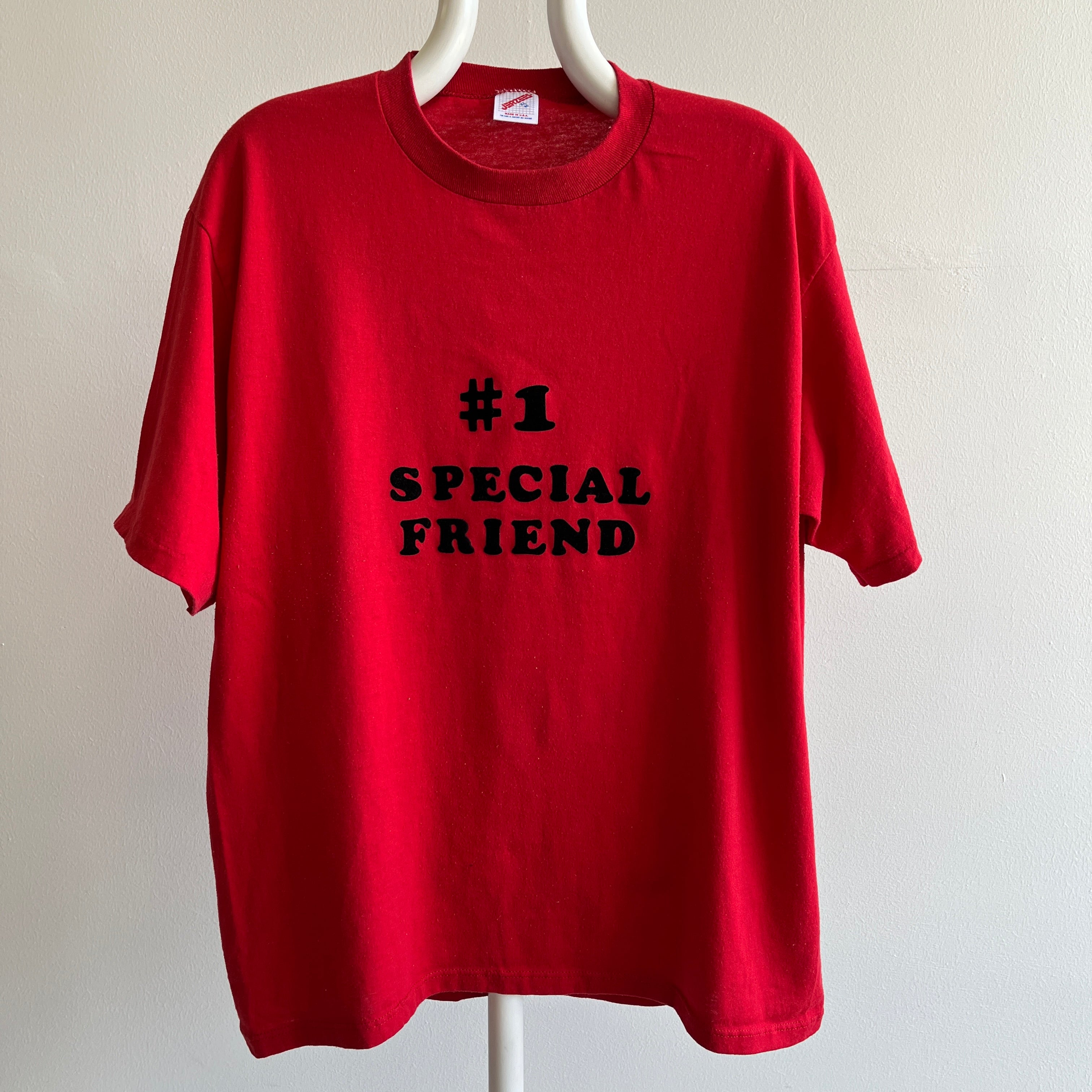 1980s #1 Special Friend DIY T-Shirt on a Jerzees