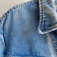 1980s Lee Brand Lighter Wash Denim Jacket