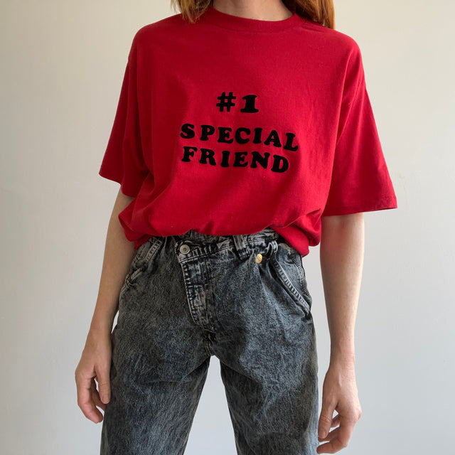 1980s #1 Special Friend DIY T-Shirt sur un Jerzees