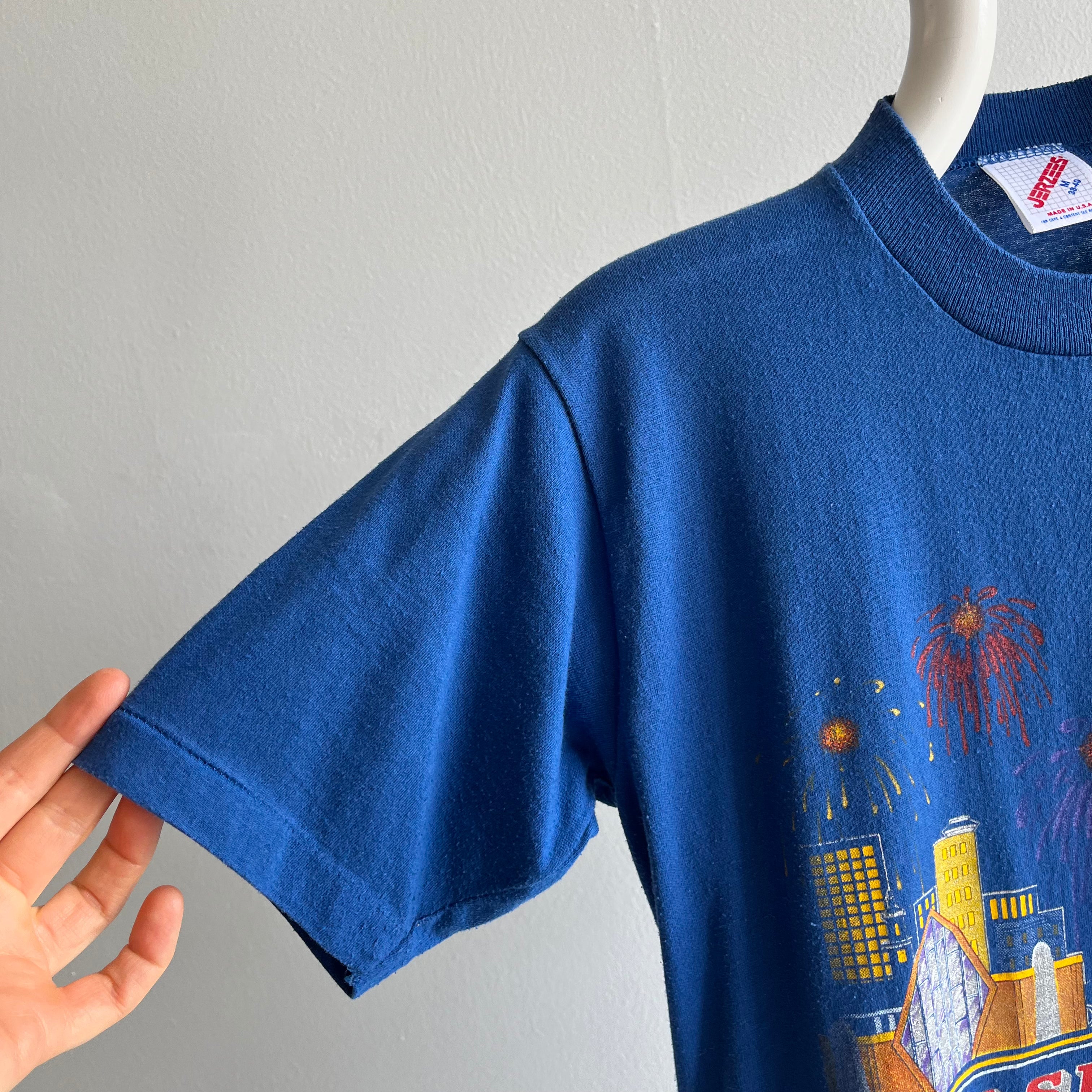 1980s Nashville, Music City - Tourist T-Shirt