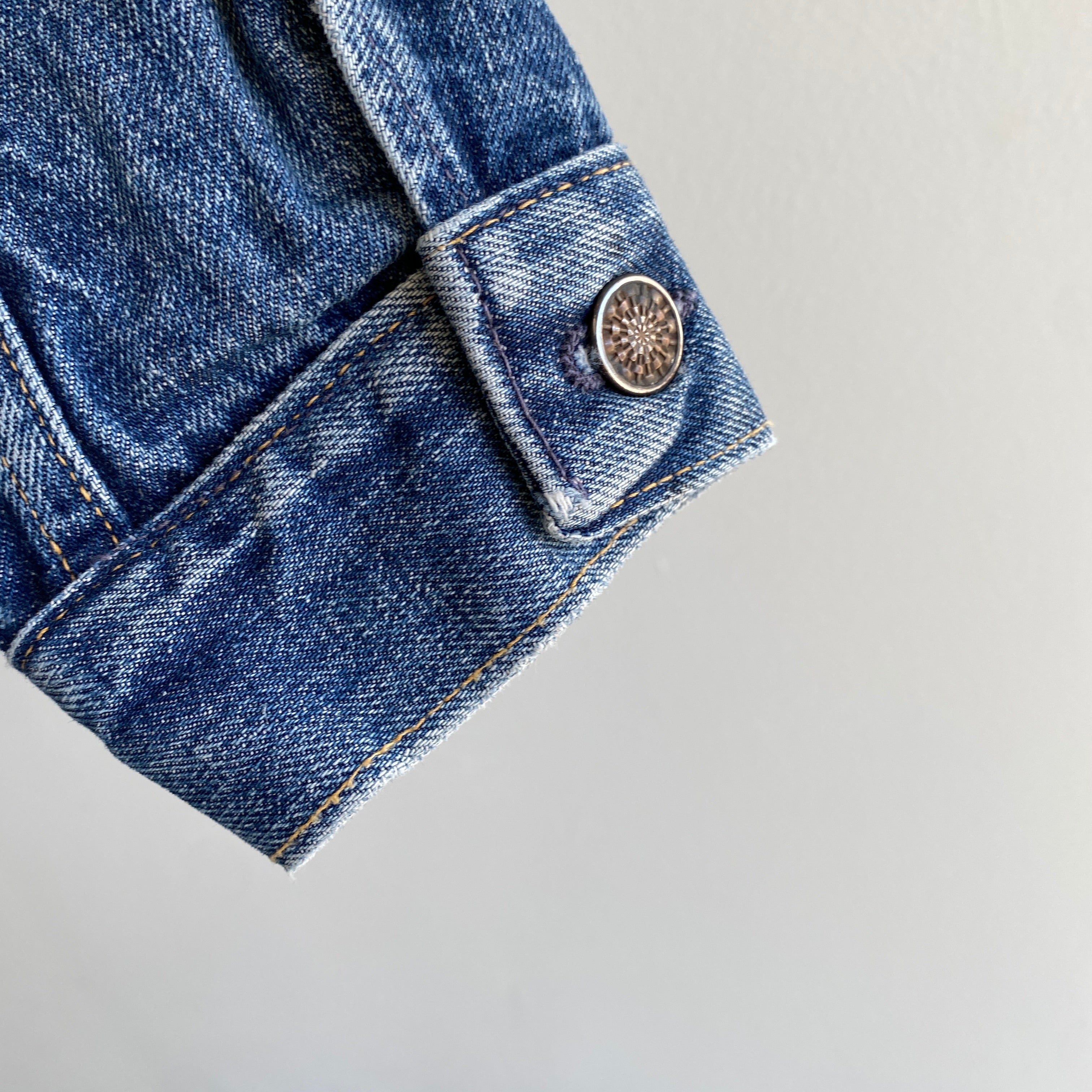 Veste en jean épais JC Penny des années 1970 - WOW