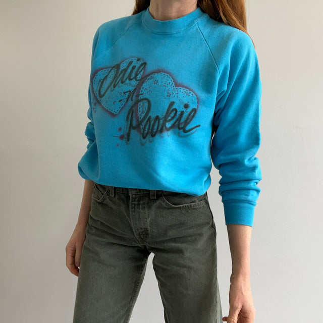 1980s Odie and Pookie Airbrush Sweatshirt - OH MY