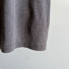 1980/90s Sun Faded Black/Gray/Brown Super Thin Muscle Tank