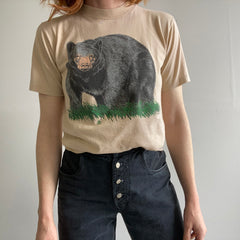1985 Jerzees Front and Back (check out the backside!!) Bear T-Shirt