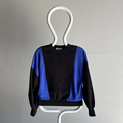 1980s Awesome Lightweight Barely Worn Color Block Sweatshirt