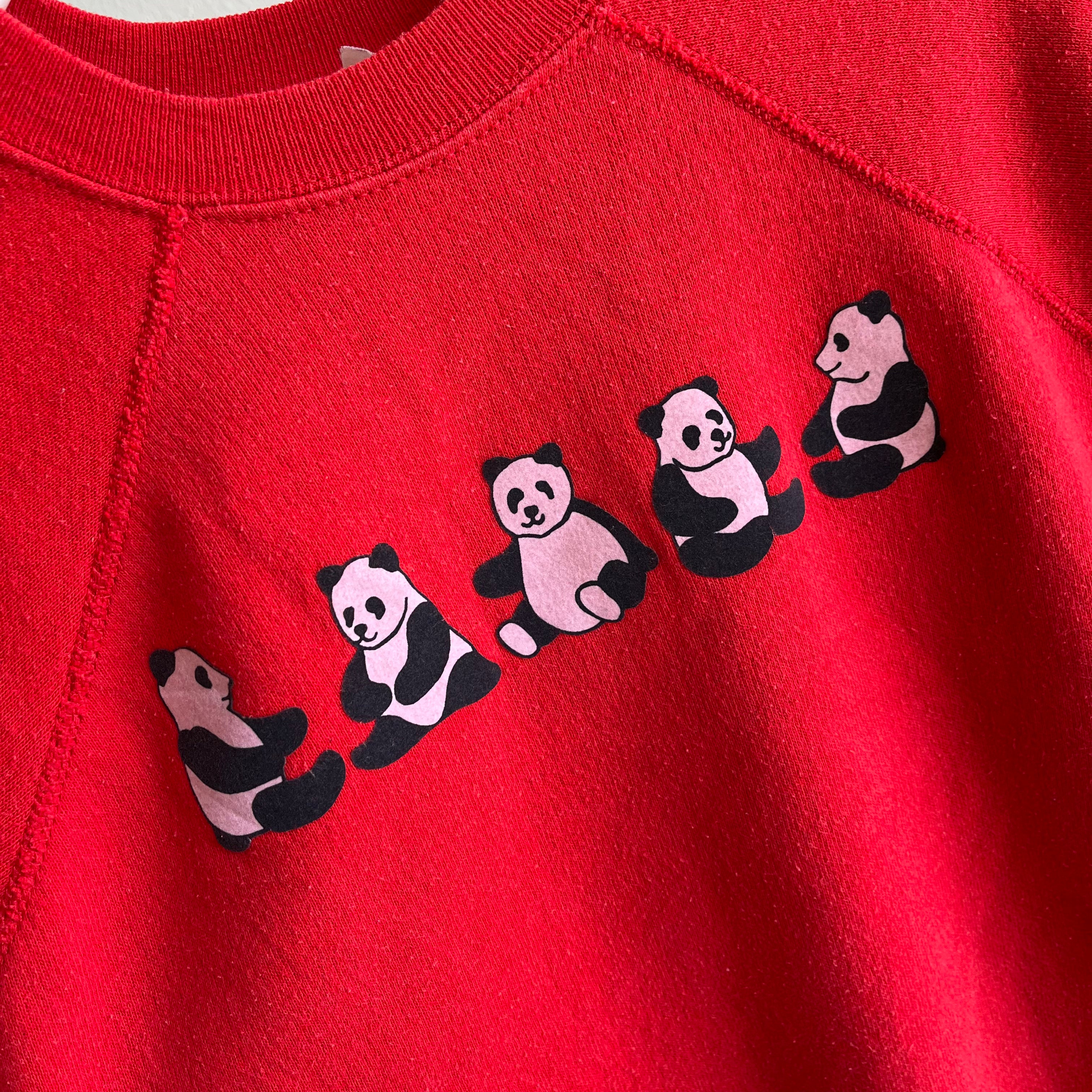 1980s Panda Sweatshirt
