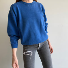 1970s Russell Athletic Blank Royal Blue Sweatshirt