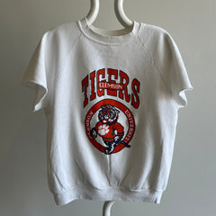 Sweat-shirt d'échauffement bricolage Clemson Tigers des années 1980