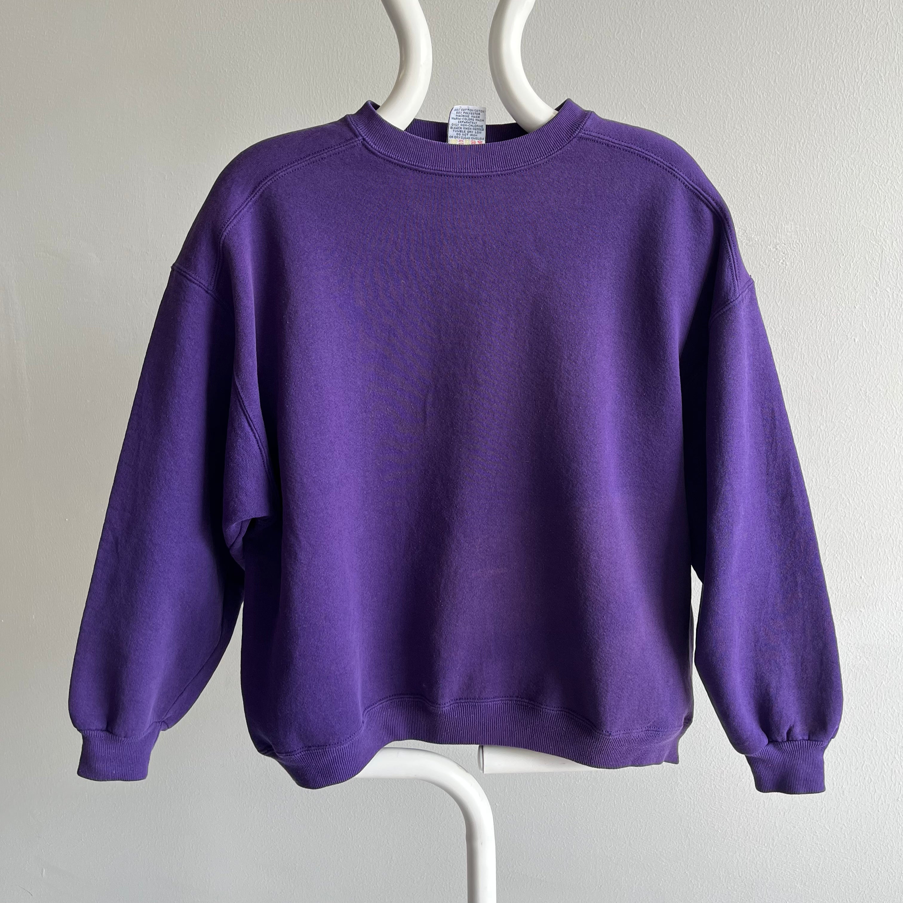 Vintage best sale purple sweatshirt