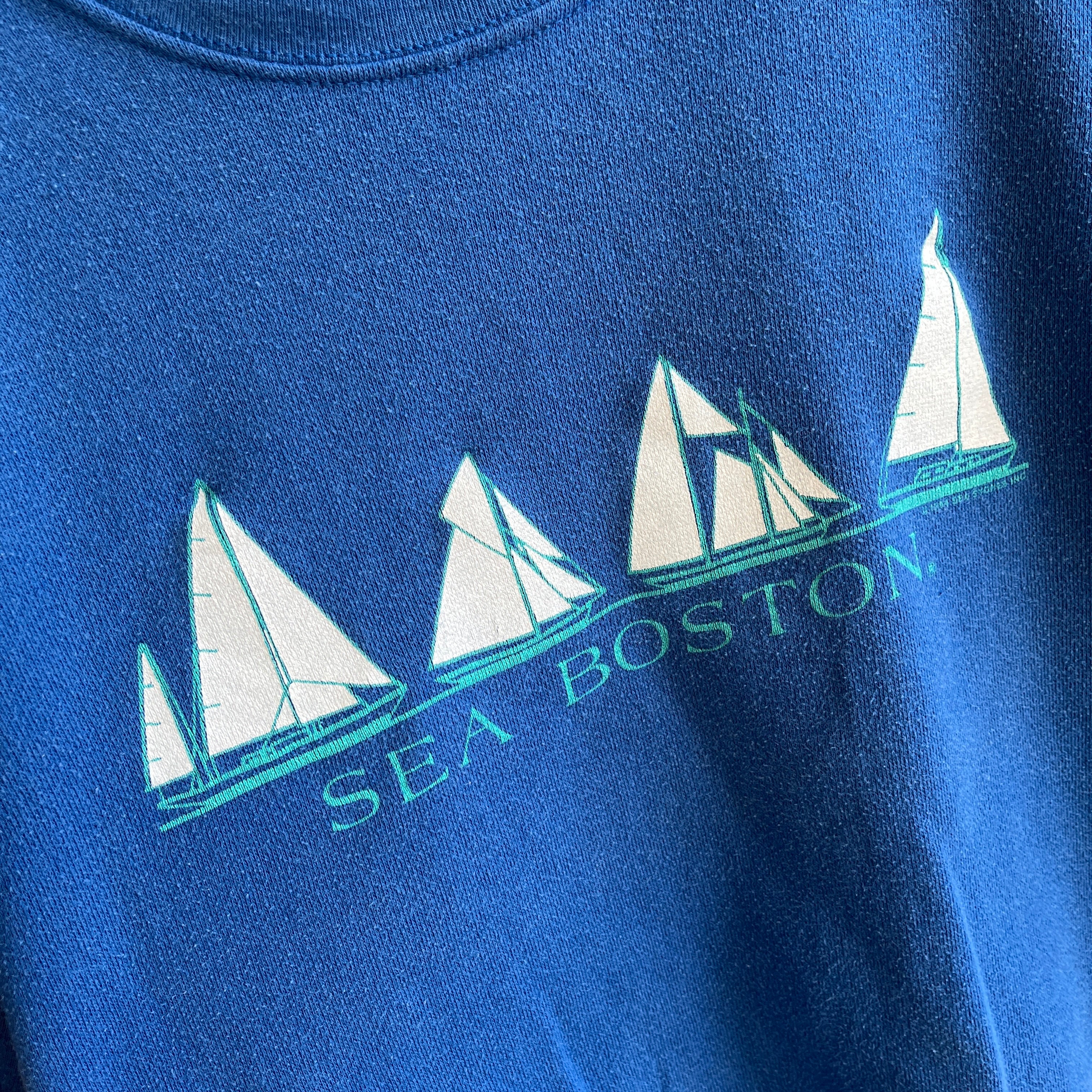 1984 Sea Boston Tourist Sweat-shirt