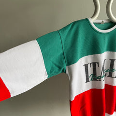 1980s Italia, Venezia - Made in Italy - Color Block Sweatshirt - Personal Collection