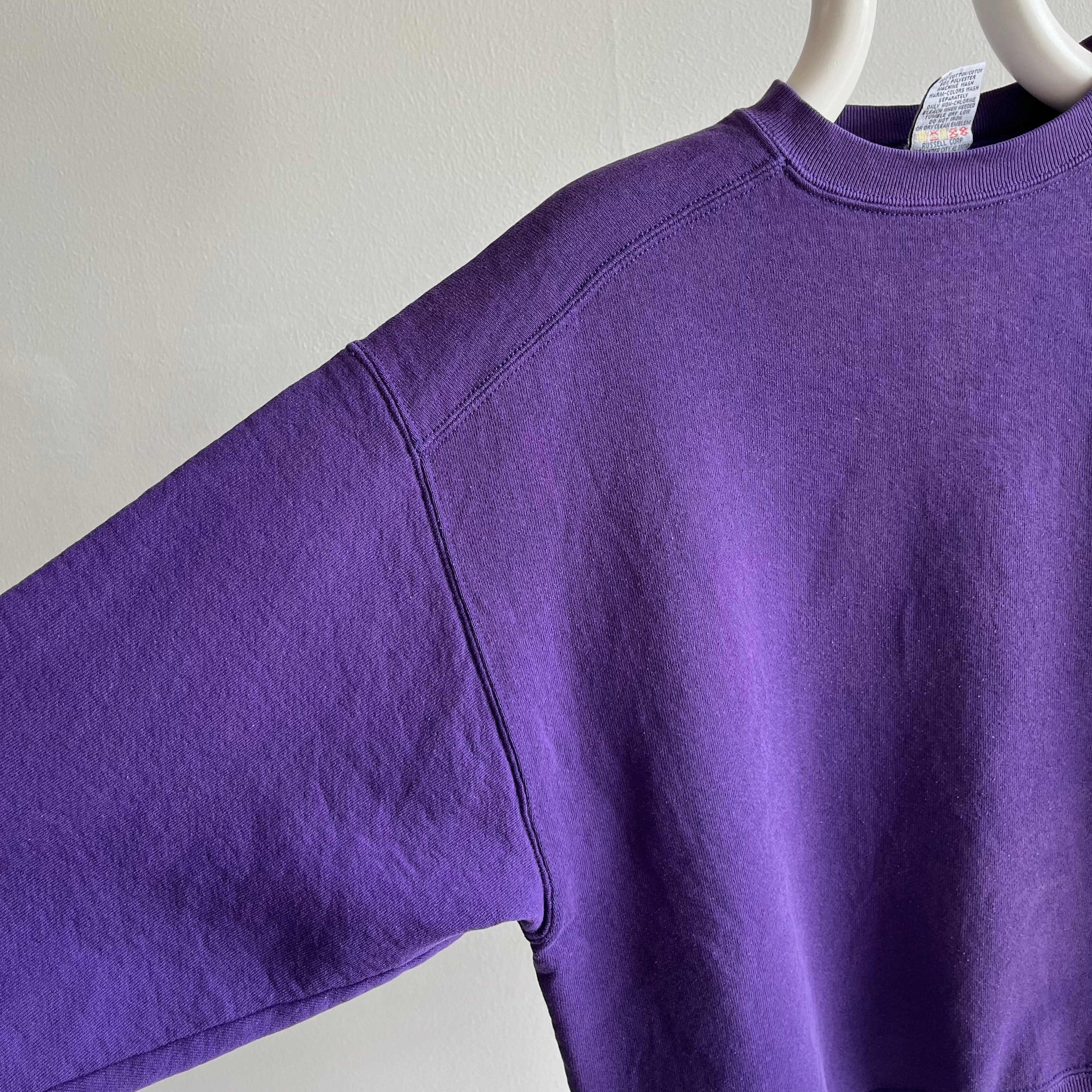 1980s Chic Brand (IYKYK) Blank Purple Sweatshirt