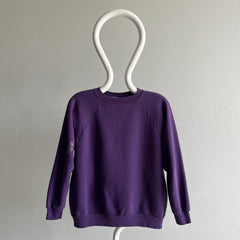 1990s Paint Stained Purple Raglan by HHW
