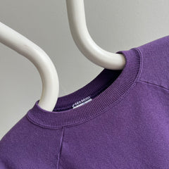 1990s Paint Stained Purple Raglan by HHW