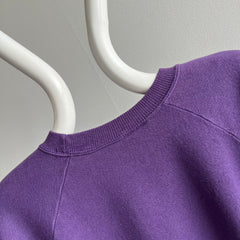 1990s Paint Stained Purple Raglan by HHW