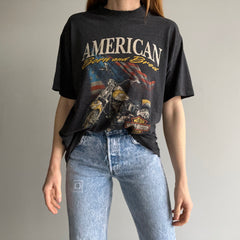 1980/90s Blown Out Long Island,  New York Harley T-Shirt