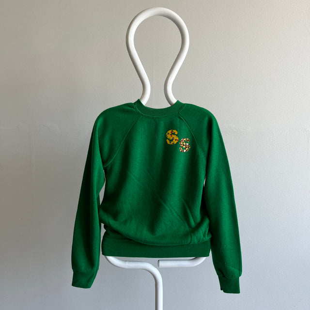 1970s DIY "SS" Sweatshirt by Sportswear