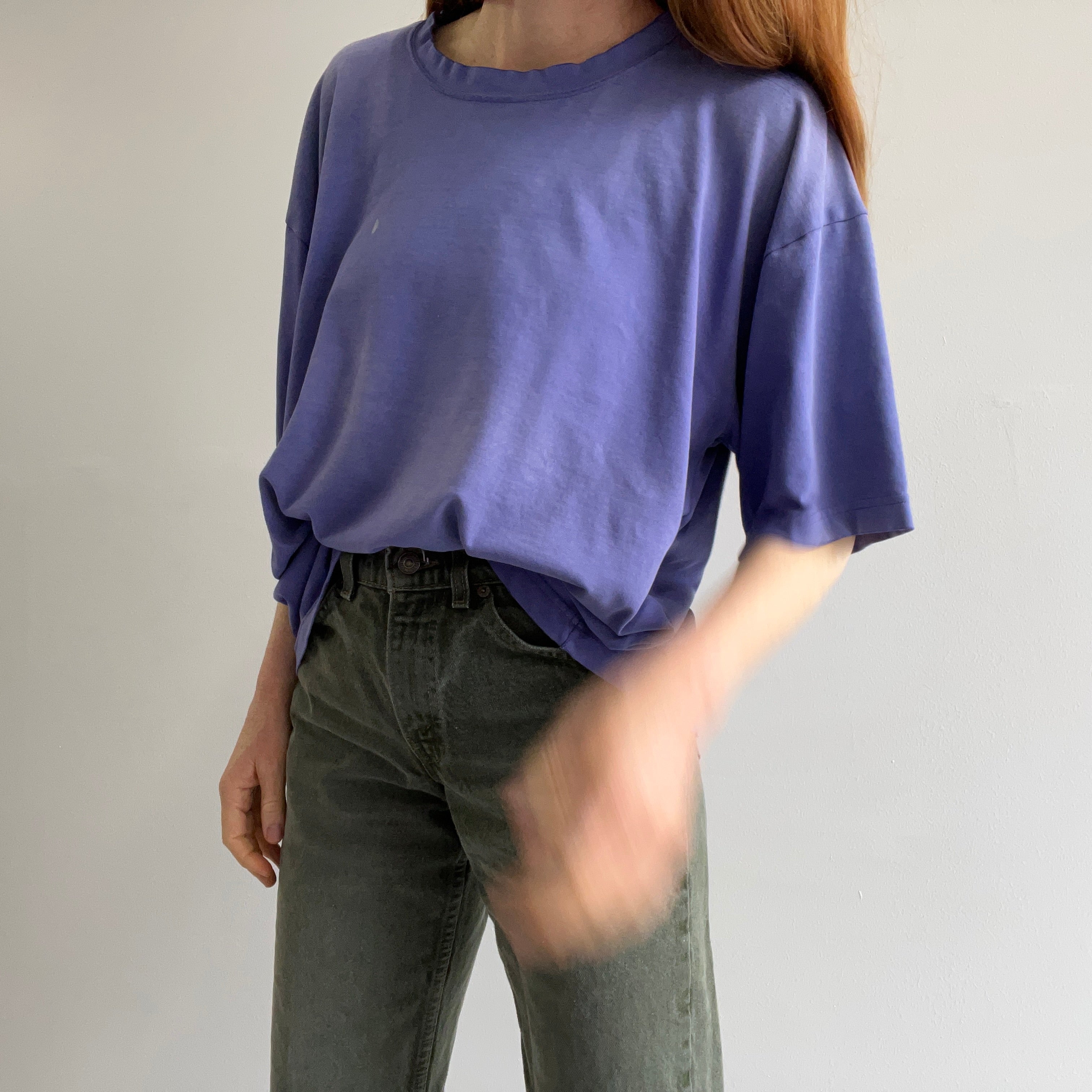 1990s USA MADE Sun Faded Patagonia Silky Soft T-Shirt