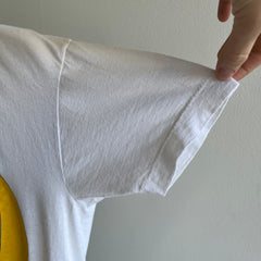 1980s Puerto Vallarta Mexico Thin Rolled Neck Tourist T-Shirt