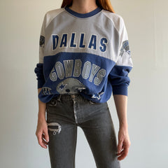 Dallas Cowboys des années 1980 - Sous licence officielle - Sweat-shirt color block