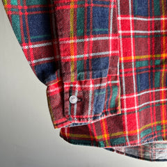 1990s Lightweight Single Sided Cotton Flannel - Oversized