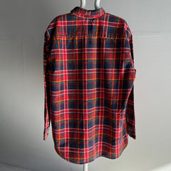 1990s Lightweight Single Sided Cotton Flannel - Oversized